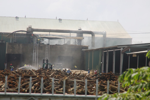 Quảng Trị: 18 ngày, xảy ra 2 vụ cháy ở KCN Nam Đông Hà - 1