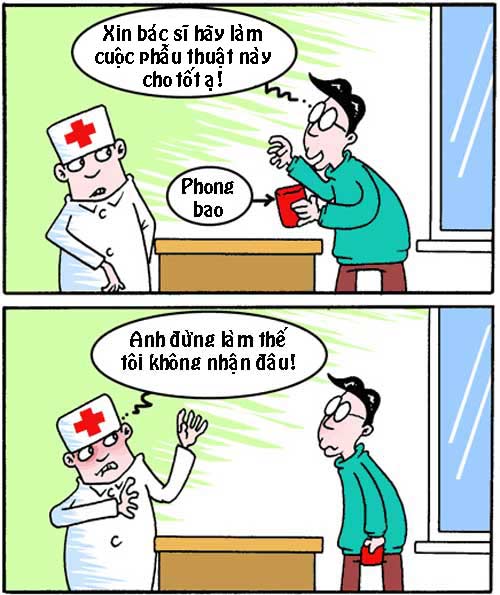 Truyện tranh: Hài hước chuyện cái "phong bì" - 3