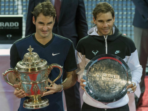 Thua Federer, Nadal vẫn "vui như hội" - 1