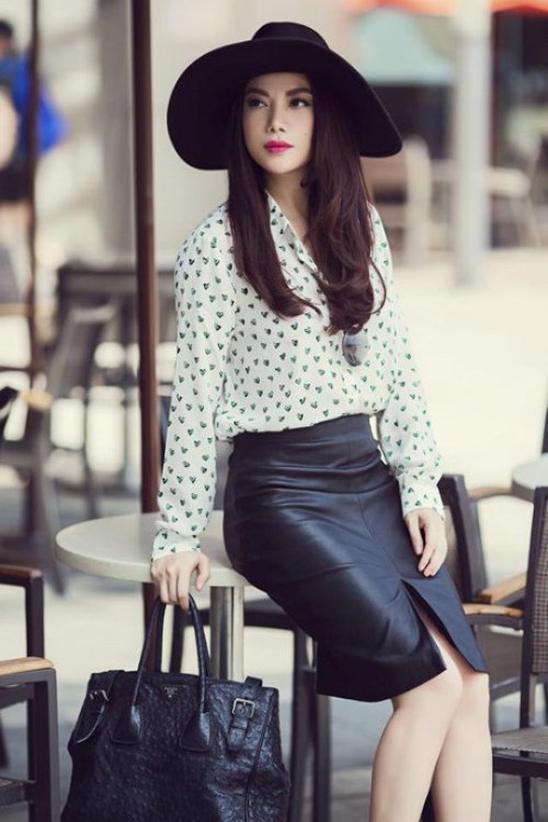 Vì sao nên chọn váy da cho mùa thu? - 5