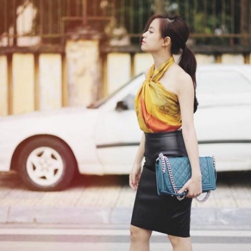 Vì sao nên chọn váy da cho mùa thu? - 4