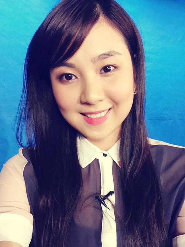 MC chương trình thời tiết, Mai Ngọc vừa nhận giải Cô gái có nụ cười đẹp nhất tại Vẻ đẹp VTV - Miss VTV - cuộc thi được đài truyền hình tổ chức nhân ngày 20.10 