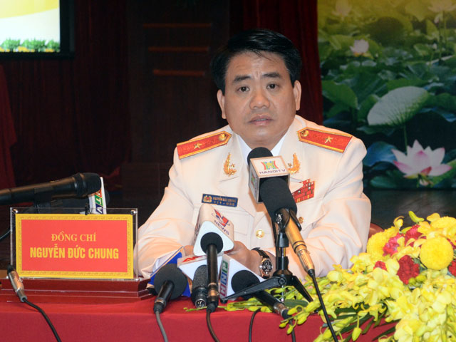 Giới thiệu Thiếu tướng Nguyễn Đức Chung làm Chủ tịch Hà Nội - 1