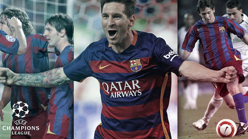 Messi & 10 năm tại cúp C1: Hành trình vĩ đại - 1