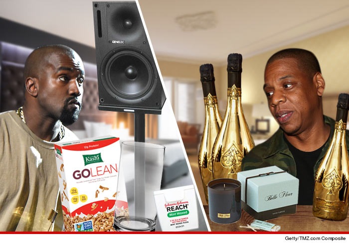 Những đòi hỏi vô lý của 2 rapper đình đám Jay Z và Kanye West - 1