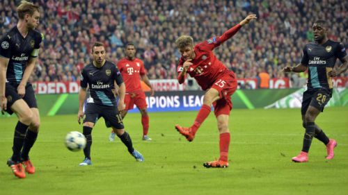 Tiêu điểm lượt 4 cúp C1: Bayern đẩy Arsenal đến vực thẳm - 1