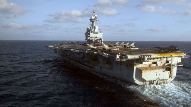 Pháp điều tàu sân bay hạt nhân chống IS - 1