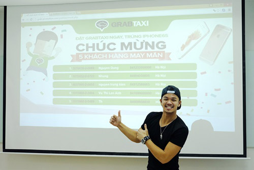 Trọng Hiếu Idol cười tít mắt khi bấm số trúng thưởng - 4