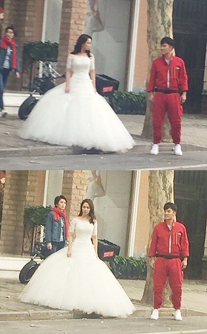 “Nữ hoàng cảnh nóng” Song Ji Hyo làm cô dâu xứ Trung - 1