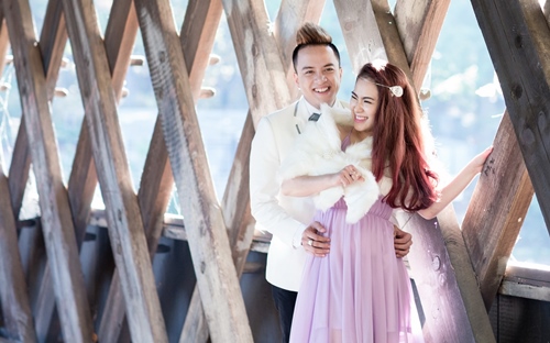 Cao Thái Sơn tình tứ với Lương Bích Hữu tại Mỹ - 3