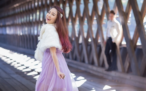 Cao Thái Sơn tình tứ với Lương Bích Hữu tại Mỹ - 4