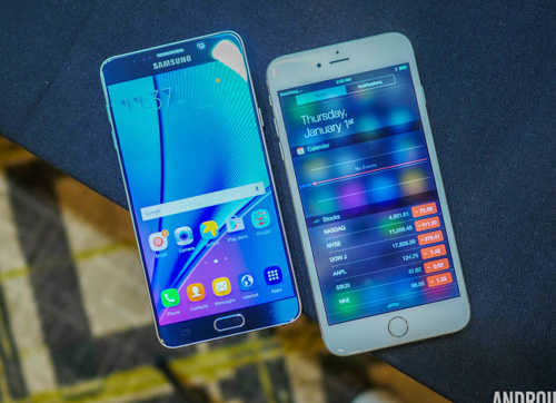 iPhone 6S Plus và Samsung Galaxy Note 5: Đi tìm “kẻ” mạnh - 6