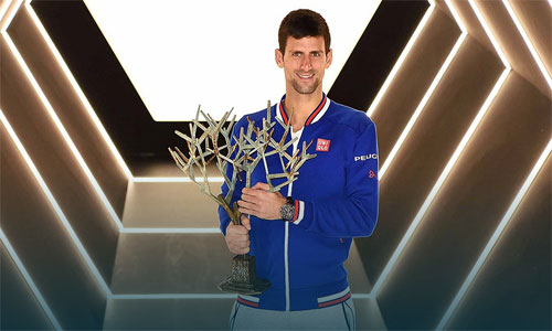 Vô địch Paris Masters, Djokovic lập hàng loạt kỉ lục - 1