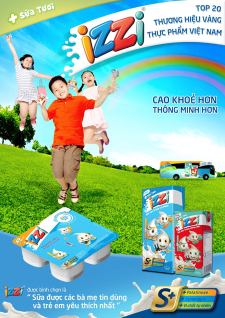 IZZI- sữa được tin dùng và yêu thích nhất - 3