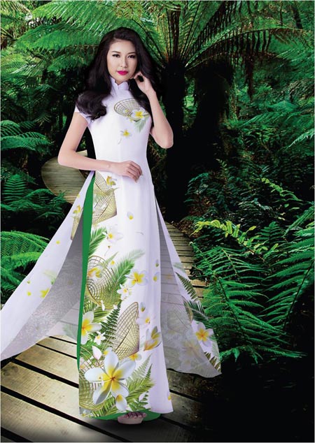 Ý tưởng ngũ hành trong bộ sưu tập áo dài Nét Đẹp Á Đông - 1