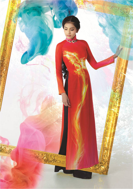 Ý tưởng ngũ hành trong bộ sưu tập áo dài Nét Đẹp Á Đông - 2
