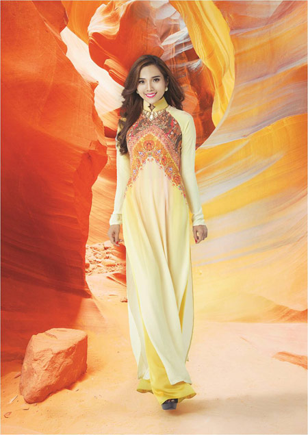 Ý tưởng ngũ hành trong bộ sưu tập áo dài Nét Đẹp Á Đông - 3