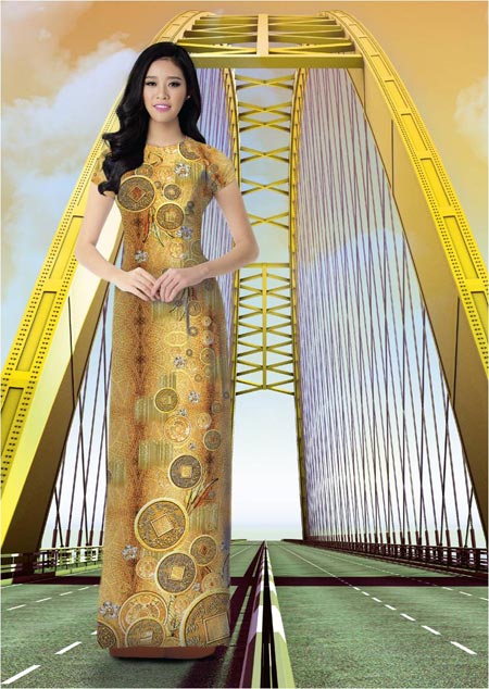 Ý tưởng ngũ hành trong bộ sưu tập áo dài Nét Đẹp Á Đông - 4