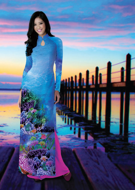 Ý tưởng ngũ hành trong bộ sưu tập áo dài Nét Đẹp Á Đông - 5