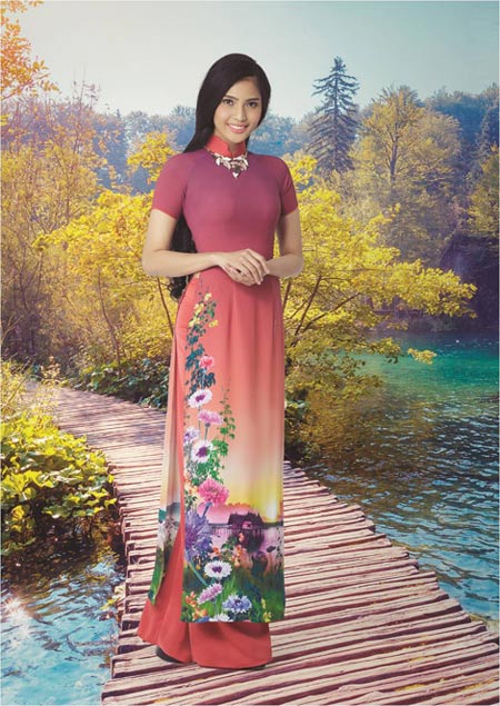 Ý tưởng ngũ hành trong bộ sưu tập áo dài Nét Đẹp Á Đông - 7
