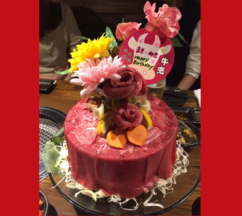 Giới trẻ Nhật đón sinh nhật bằng bánh gato thịt tươi - 1