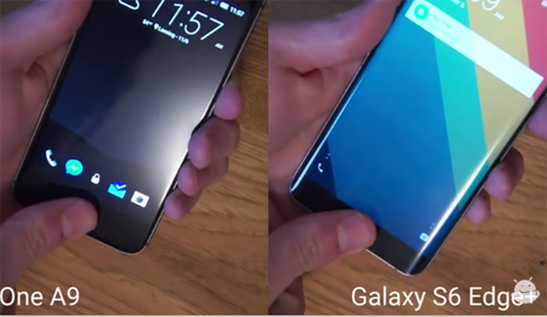 One A9 và Galaxy S6 Edge Plus “đua” tốc độ cảm biến dấu vân tay - 1