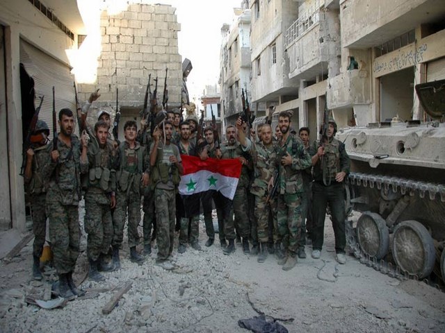 Quân Syria đang dồn ép IS - 1