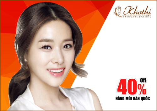 Khơ Thị trợ giá: Ưu đãi 40% nâng mũi Hàn Quốc - 1