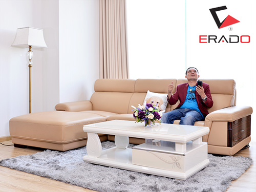 Hé lộ bộ ghế sofa ERADO có tính năng massage đầu tiên