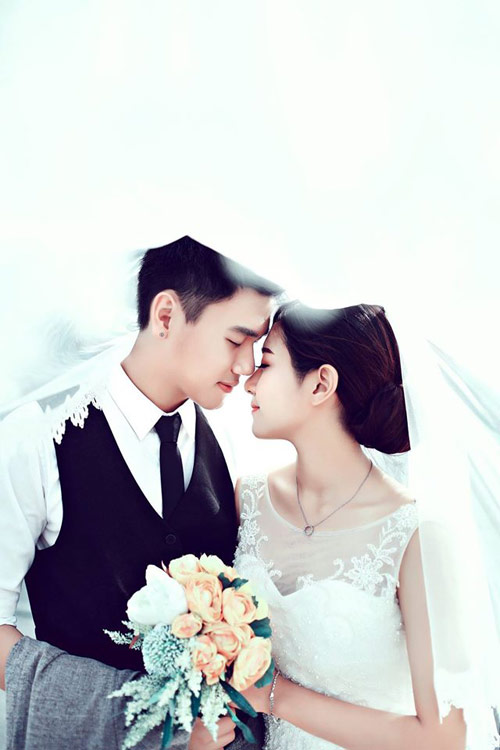 Ảnh cưới đậm chất ngôn tình của cặp đôi yêu nhau từ lớp 12 - 10