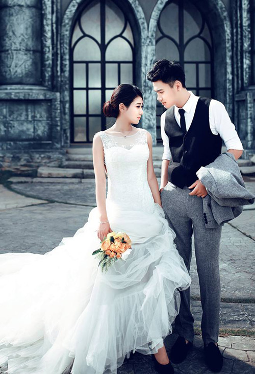 Ảnh cưới đậm chất ngôn tình của cặp đôi yêu nhau từ lớp 12 - 3