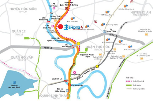 Nhà phố EHome 4: giá rẻ + tiện ích sống đầy đủ - 4