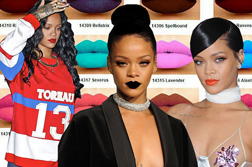 Tuyển tập màu son đẹp và &#34;độc&#34; của Rihanna - 1