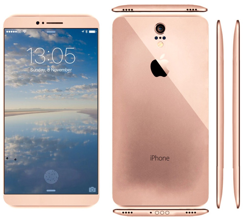 Mê mẩn với iPhone 7 concept mặt lưng cong - 2