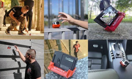 Chân đế 20 góc chụp cho GoPro - 3