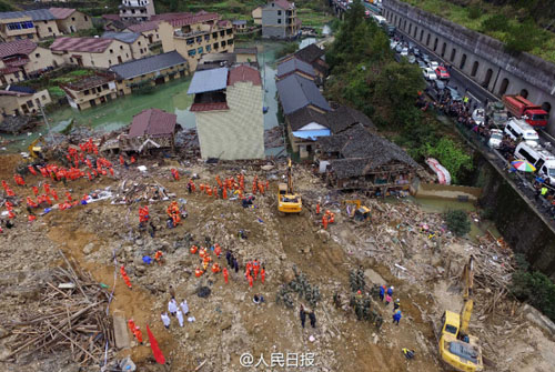 TQ: Đất lở vùi toàn bộ xóm dưới chân núi, 25 người chết - 3