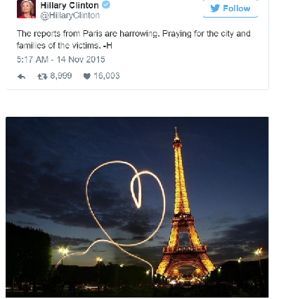 Sao thế giới chia sẻ lời cầu nguyện hòa bình cho Paris - 9