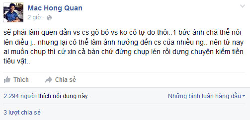 Hotboy Mạc Hồng Quân phủ nhận cặp kè &#34;Tây Thi ngủ gục&#34; - 4