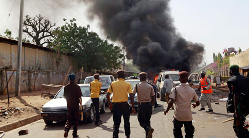 Đánh bom ở thủ đô Nigeria, 112 người thương vong - 1