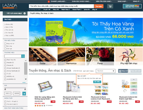 Lazada đẩy mạnh chiến lược mở rộng ngành hàng - 1