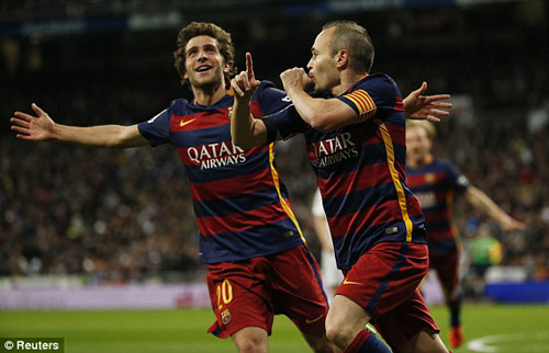 Chùm ảnh: Ronaldo thất thần, Suarez - Neymar "nhảy múa" - 8