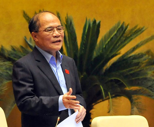 Ông Nguyễn Sinh Hùng làm Chủ tịch Hội đồng bầu cử quốc gia - 1