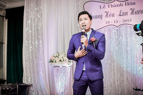 Nụ cười và nước mắt trong đám cưới siêu mẫu, diễn viên Quang Hòa - 1