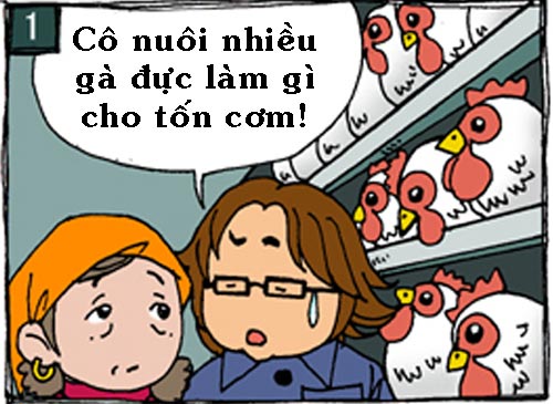 Truyện tranh: Gà mái và chuyện ăn cơm trước kẻng - 1