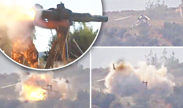 Quân nổi dậy Syria bắn hạ trực thăng cứu nạn Su-24 Nga - 1
