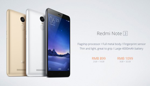 Redmi Note 3 thỏi pin 4000mAh, giá 3,1 triệu đồng - 3