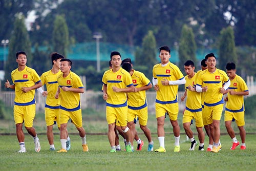 U21 Việt Nam luyện sút luân lưu chờ đấu U21 HAGL - 1