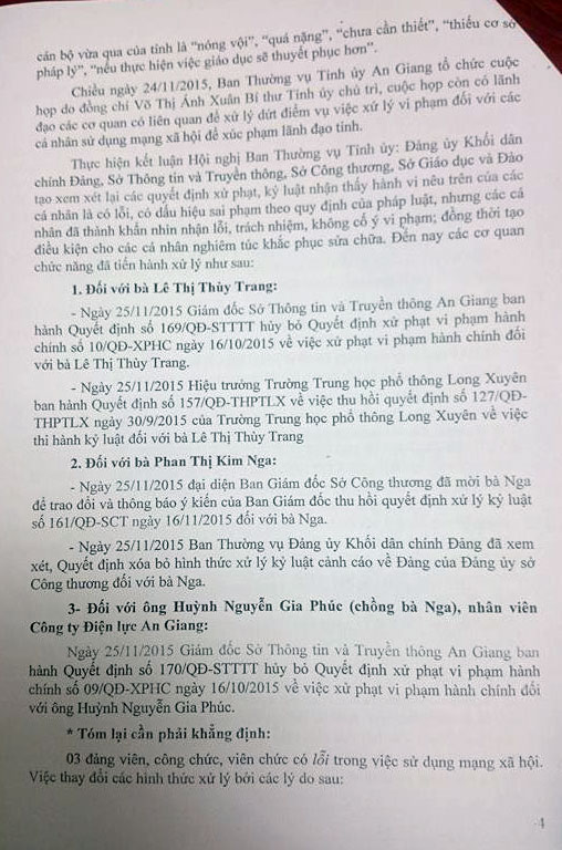 Cơ quan xử lý vụ “nói xấu chủ tịch tỉnh” sẽ xin lỗi công khai - 5