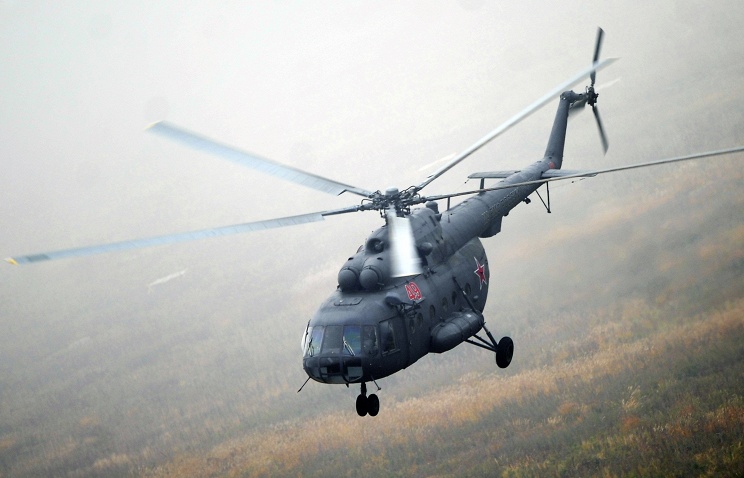 Trực thăng Mi-8 của Nga rơi, 12 người tử nạn - 1