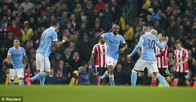 Chi tiết Man City - Southampton: Dập hưng phấn (KT) - 3